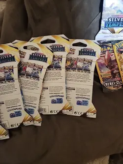 Pokemon TCG Silver Tempest Sleeved Booster Packs Plus 4 Mini Booster Packs. 13 - Image 4