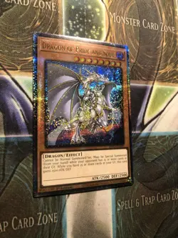 *** DRAGON OF PRIDE AND SOUL *** QUARTER CENTURY SECRET INFO-EN000 VLP YUGIOH - Image 3