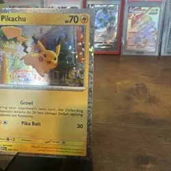 Pokemon Card Pikachu 006/015 Mcdonald's Promo 2023 Regular Holo Rare NM - Image 2