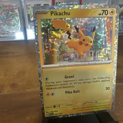 Pokemon Card Pikachu 006/015 Mcdonald's Promo 2023 Regular Holo Rare NM - Image 3