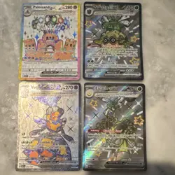 Pokemon TCG Full Art/Shiny EX Lot – Espathra, Vespiquen, Palossan + More - Image 1