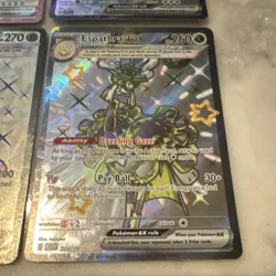 Pokemon TCG Full Art/Shiny EX Lot – Espathra, Vespiquen, Palossan + More - Image 4