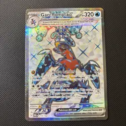 Pokemon Garchomp EX Full Art Holo Ultra Rare 219/182 SV04 Paradox Rift NM - Image 1