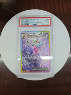 Pokemon Espeon ex 155/131 Prismatic Evolutions SIR Holo PSA 9 - Image 1