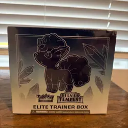 Pokemon Sword & Shield Silver Tempest ETB Sealed - Image 1