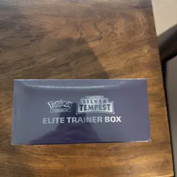 Pokemon Sword & Shield Silver Tempest ETB Sealed - Image 2