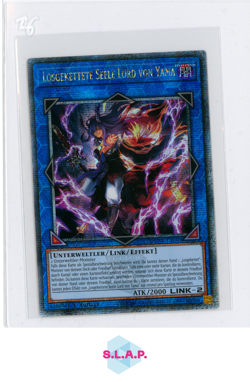 LOSGEKETTETE SEELE LORD VON YAMA YUGIOH DUELIST NEXUS SR 1ST ED DUNE-DE049 2023 - Image 1