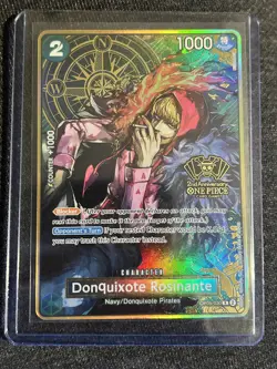 Donquixote Rosinante (One Piece Japanese Version 2nd Anniversary Set) ENGLISH NM - Image 1