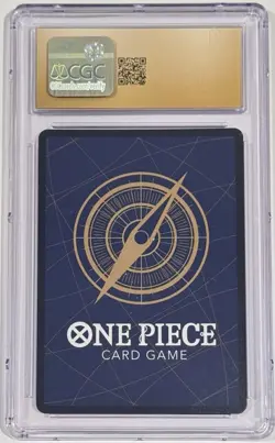 2025 One Piece Monkey D. Luffy OP07-109 Illustration Box Vol. 3 CGC 10 Pristine - Image 2