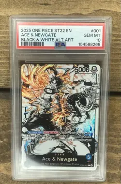 Ace Newgate One Piece ST22-001 AAL Leader Parallel Art - Image 1