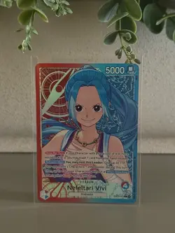 One Piece CCG Nefeltari Vivi EB03-001 Leader Alt Art (English) NM - Image 1