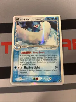 Altaria EX Dragon Frontiers Holo Card 90/101 Delta Species MP - Image 1