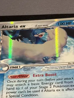 Altaria EX Dragon Frontiers Holo Card 90/101 Delta Species MP - Image 4