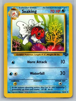 Seaking Jungle #46/64 Uncommon Pokemon Card - Image 1