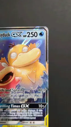 Pokemon TCG Slowpoke & Psyduck GX Sm-Unified Minds Ultra Rare Holo 35/236 Card - Image 3