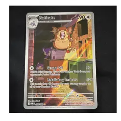 Pokemon Raticate Evolutions Reverse Holo Rare Stage 1 English Card 099/088 - Image 1