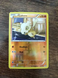Pokemon Dragons Exalted Cubone 60/124 Reverse Holo Card - Image 1