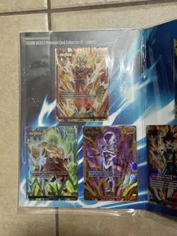 Dragonball Fusion World Premium Card Collection 01 Leaders English SEALED* - Image 4