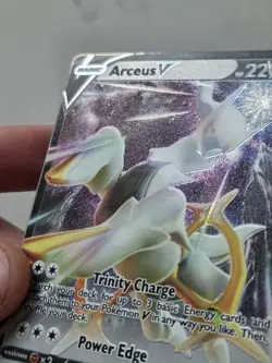 Pokemon Metal Promo Card Arceus VSTAR - Brilliant Stars 2022 122/172 - Image 3