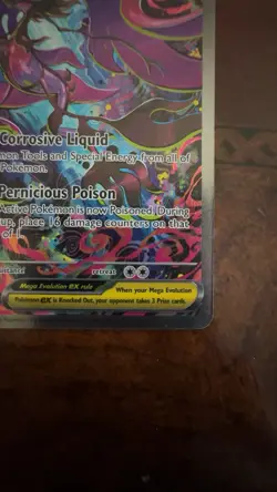 Mega Dragalge EX Foil Rare Pokemon TCG Card 118/086 CR1 - Chaos Rising - Image 3