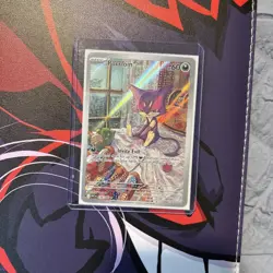 Pokemon TCG Purrloin 136/086 Sv: White Flare Holo NM Illustration Rare Card - Image 1