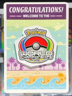 2017 Pokemon World Championships Welcome Kit Card Pikachu - Image 2