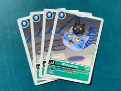 Wanyamon BT24-004 Playset Time Stranger Digimon Card Game x4 - Image 1