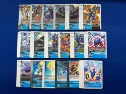Digimon Card Game - Blue Flare ZeigGreymon MetalGreymon Gaossmon Blue Deck - Image 1
