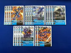 Digimon Card Game - Blue Flare ZeigGreymon MetalGreymon Gaossmon Blue Deck - Image 3