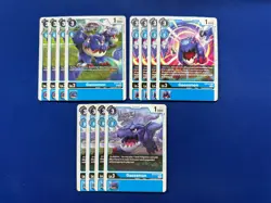 Digimon Card Game - Blue Flare ZeigGreymon MetalGreymon Gaossmon Blue Deck - Image 4