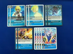Digimon Card Game - Blue Flare ZeigGreymon MetalGreymon Gaossmon Blue Deck - Image 5