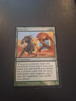 MTG - Wild Pair - MAGIC THE GATHERING Rare card - Image 1