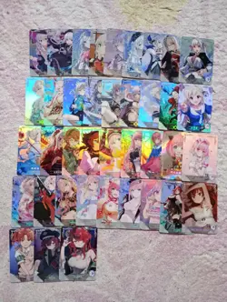 Goddess Story SR holo Anime Trading Card Bundle - Image 3