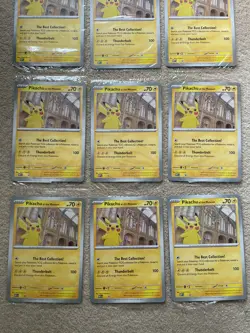 10 X Pokemon | Pikachu At The Museum - Jumbo Promo cards - *Brand New & Sealed* - Image 4