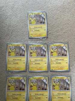 10 X Pokemon | Pikachu At The Museum - Jumbo Promo cards - *Brand New & Sealed* - Image 5