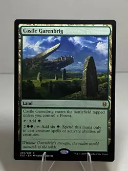 Castle Garenbrig 240 Rare Throne of Eldraine Lightly Played - Image 1