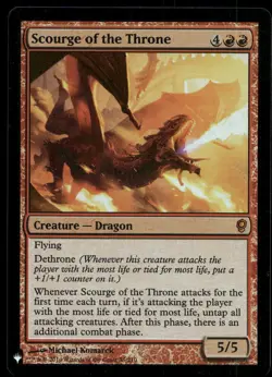 FOIL SCOURGE OF THE THRONE THE LIST REPRINTS MAGIC: THE GATHERING LP - Image 1
