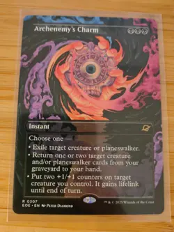 MTG Archenemy's Charm (Borderless) 0107 Edge of Eternities M/NM Free UK P&P - Image 1