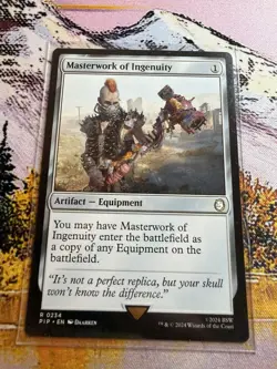 1x Masterwork of Ingenuity NM Eng MTG - Fallout - Image 4