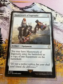 1x Masterwork of Ingenuity NM Eng MTG - Fallout - Image 5