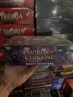 Magic: The Gathering Wilds of Eldraine Draft Booster Box 1 Box Age 13+ - Image 1