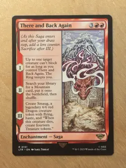 MTG Magic the Gathering There and Back Again Lord of the Rings NM - Image 1