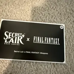 MTG Secret Lair x Final Fantasy: Weapons NON-FOIL EDITION Sealed English - Image 1