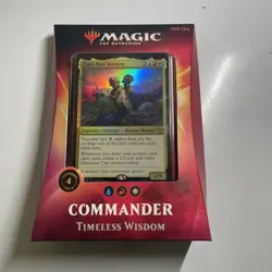MTG Timeless Wisdom Commander 2020 Magic New Sealed Fierce Guardianship - Image 1