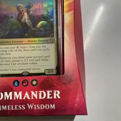 MTG Timeless Wisdom Commander 2020 Magic New Sealed Fierce Guardianship - Image 4