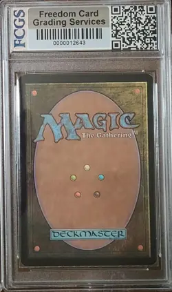 2002 MTG Torment Mortal Combat FOIL 71/143 Graded FCGS 7 NM - Image 2