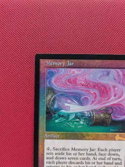 Memory Jar Foil Urza's Legacy LP/MP MTG Magic The Gathering - Image 3