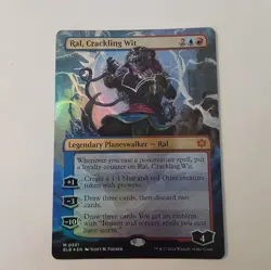 Ral, Crackling Wit - MTG - Borderless - Bloomburrow - #341 - LP - Foil - Image 1