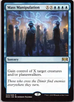 Ravnica Allegiance #42 Mass Manipulation - Image 1