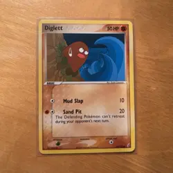The Pokemon Company Diglett 50/100 EX Crystal Guardians Regular Common English - Image 1